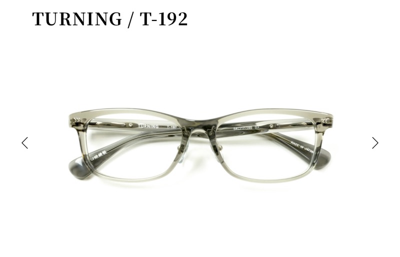 谷口眼鏡 TURNING ターニング T-192 03 クリアグレー