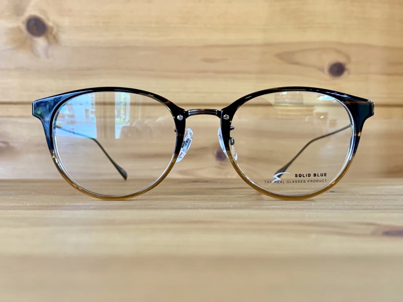 SOLID BLUE ソリッドブルー S-223 C2 ブラウンササ・ブラウンクリア/アンティークゴールド