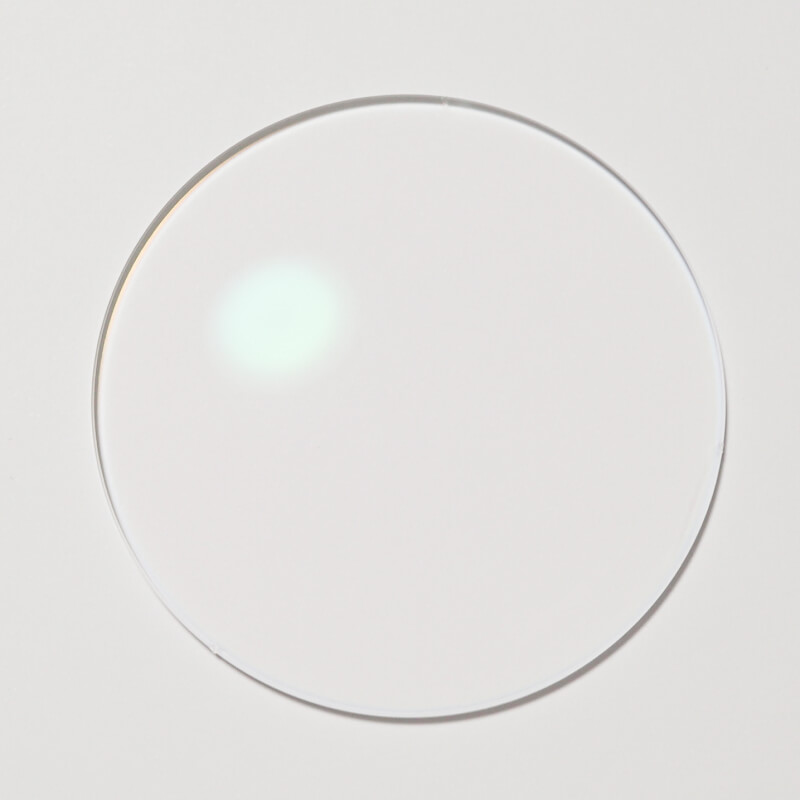 度なしクリアレンズ（UVカット、はっ水コート、反射防止コート）