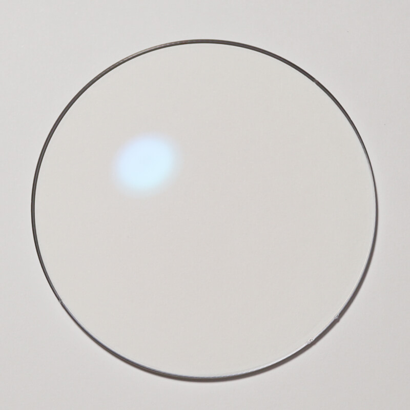 度なしクリアレンズ（超低反射防止コート、高機能UVカット、超はっ水コート）